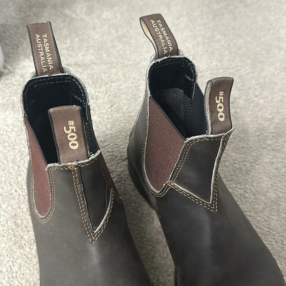 Stout brown Blundstone boots, classic style, Aus size 7, US W 9.5/10 - Picture 7 of 7